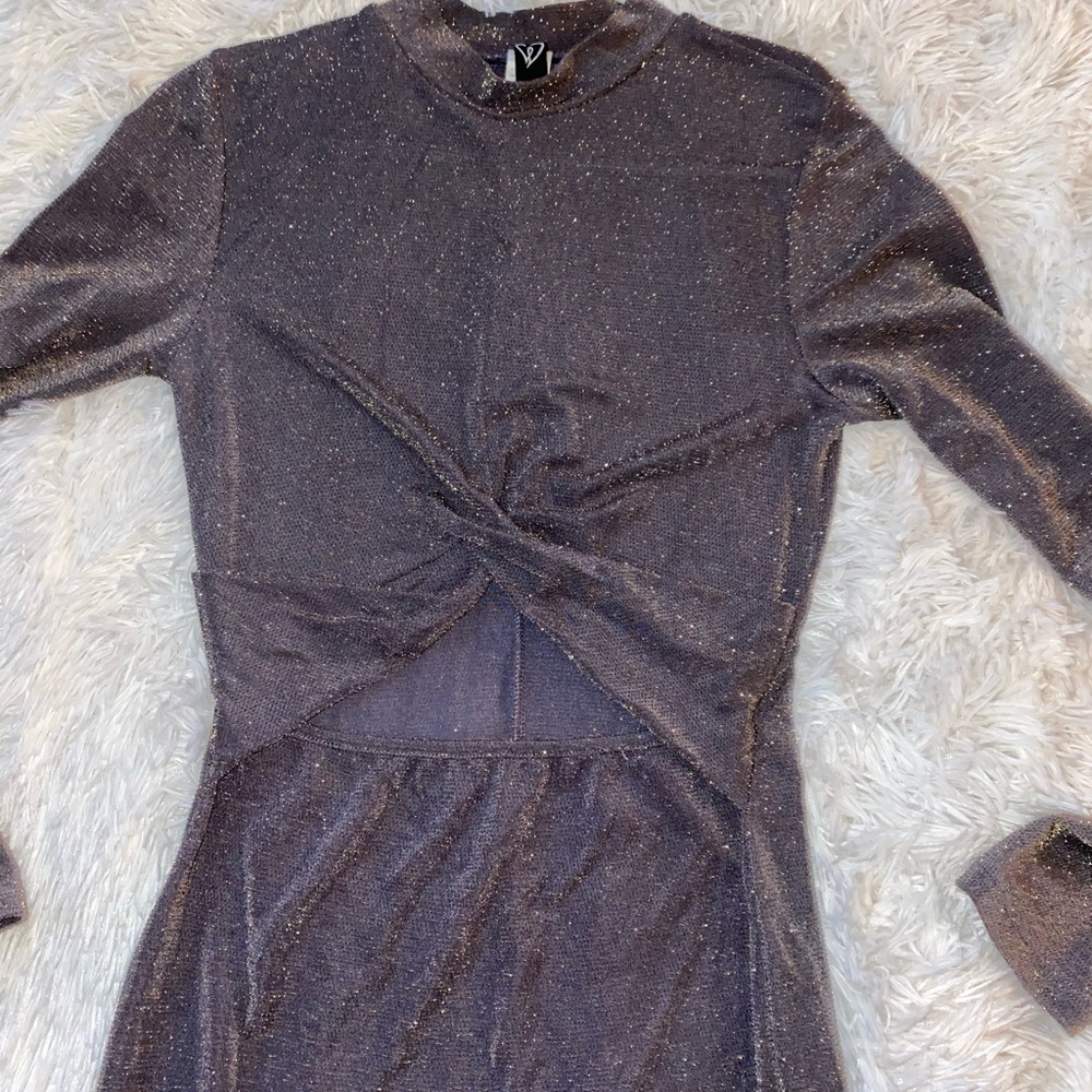 Midi sparkly dress